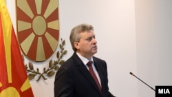 Претседателот на Република Македонија Ѓорге Иванов.