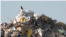 Valjevo, Serbia--Waste in an unregulated landfill, September 2024 