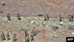 د جنوبي وزیرستان لدها سیمه کې پاکستاني پوځیان د عملیاتو مهال. ۲۰۰۹ز کال 