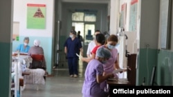 Кыргызстандагы ооруканалардын бири. 