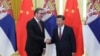 Predsednik Srbije Aleksandar Vučić i predsnik Kine Xi Jinping u Pekingu, septembar 2018.