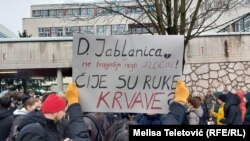 Okupljanje studenata u Sarajevu, 26. 12. 2024.