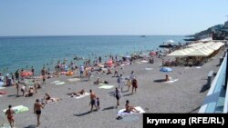 Ялта Приморський пляж, серпень 2021 року