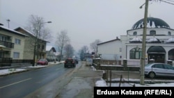 Ulica Rade Radića, četničkog vojvode iz vremena Drugog svjetskog rata, Banja Luka (13. januar 2021.)