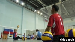 Тренировка российских паралимпийцев