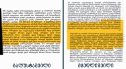 ორივე განაჩენში პოლიციელების ჩვენებების ზოგადი აღწერის აბზაცი თითქმის იდენტურია, მინიმალური განსხვავებებით.