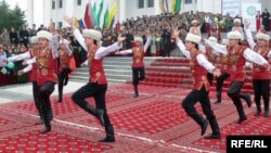 Традиционное праздничное мероприятие в Туркменистане 