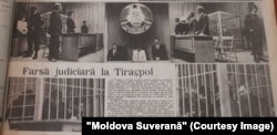 Moldova Suverană, 24 aprilie 1993, procesul grupului Ilașcu