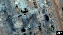 تصویر ماهواره‌ای از خسارت‌های وارد شده به تأسیسات غنی‌سازی اصفهان به تاریخ اول تیرماه 