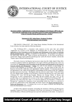 Prva stranica obrazloženja Suda