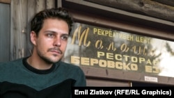 Графичка илустрација - Актерот Милош Биковиќ