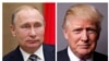 دونالد ترامپT رئیس‌جمهور، و ولادیمیر پوتین، رئیس‌جمهور روسیه