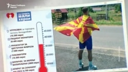 За малите херои: Атлетичарот Антонио Пандовски собира донации за Детската клиника