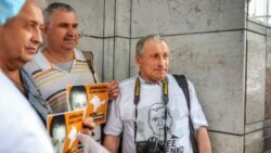 На акції підтримки бранців Кремля. 6 липня 2021 року