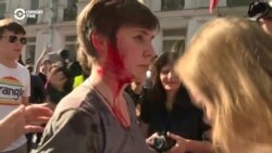 Moscow District Councilor Clubbed By Police In Opposition Rally Crackdown