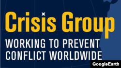 Къилбаседа Кавказ - Дуьненаюкъарчу кризисийн тобан лого, The International Crisis Group logo