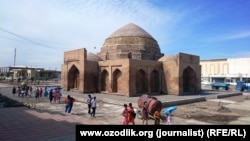Шахрисабз қаласының бір көрінісі. 