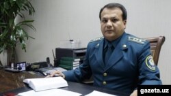 Ташкент шаардык ички иштер башкармалыгынын мурдагы жетекчи орун басары Дониер Ташхожаев.