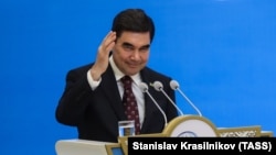 Turkmen President Gurbanguly Berdymukhammedov