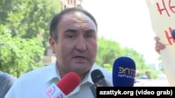 Вице-мэр Бишкека Бакыт Дюшембиев.