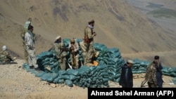 نیروهای گروه و مقاومت ضد طالبان در ولایت پنجشیر 