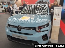 Citroen C3 na Sajmu automobila u Beogradu, Srbija, 21. mart 2025.