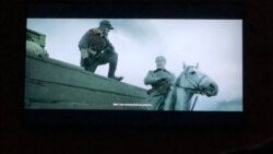 Уривок з фільму «Крути 1918» під показу у Празі, Чехія, 29 січня 2020