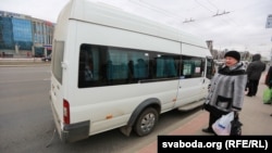 Маршрутка ў Менску, ілюстрацыйнае фота