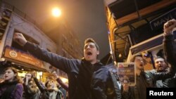 Референдум жыйынтыгына каршылар. Стамбул, 16-апрель, 2017-жыл.