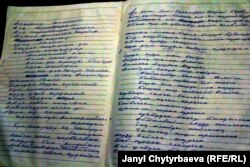 Алдакул улакчынын кол жазмасы