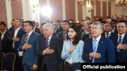 Алмазбек Атамбаев, КСДПнын курултайы, 31-март