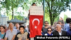 Za vrijeme Erdoganove posjete Sarajevu u maju 2015.