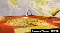 „Micul Tezaur” expus în Muzeul Băncii Naționale a României, București. 