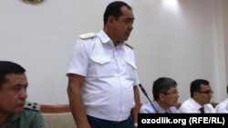 Барат Маменов был назначен начальником УБДД Ташкента в декабре 2015 года. 