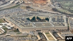 نمای هوایی از ساختمان پنتاگون در واشینگتن
