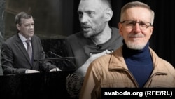 Палітычны аналітык інфармацыйнага агенцтва "Позірк" Аляксандар Класкоўскі. Перамовы ўладаў Беларусі з ЗША, адказ Ціханоўскага Лукашэнку. Ілюстрацыйны каляж. 