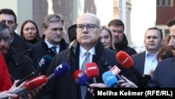 Predsednik Srpske napredne stranke Miloš Vučević, foto-arhiva: februar 2025.