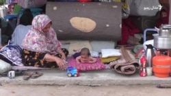 د اسلام اباد په یو پارک کې افغان کډوالو احتجاجي کیمپ لګولی 