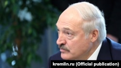 Belarusian President Alyaksandr Lukashenka (file photo)
