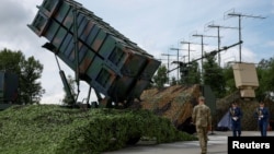 Иллюстрационное фото. Комплекс Patriot в Украине, 2024 год