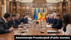 Premierul Republicii Moldova, Alexandru Munteanu, a fost primit la Palatul Cotroceni de președintele României, Nicușor Dan.