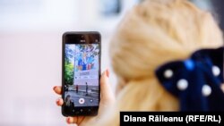 Pictura murală de la liceul Mihai Eminescu din Fălești