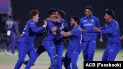 اعضای تیم الف کریکت افغانستان (عکس از آرشیف) 