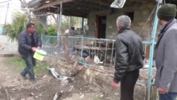 Azerbaijani Homes Damaged In Latest Fighting