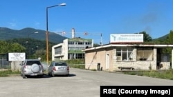 Prostor ispred tvornice "Vitezit" u Vitezu, oktobar 2025.