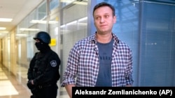 الکسی ناوالنی رهبر سیاسی اپوزیسیون در روسیه