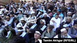 The Afghan peace marchers were warmly welcomed in Kabul
