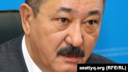 Председатель административного суда Уральска Галымжан Ищанов. Уральск, 17 ноября 2014 года.