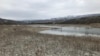 Наслідки окупації Криму – висохле Білогірське водосховище, березень 2021 року