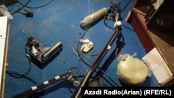 Zohra Radio's director says the mob damaged station equipment and forced it to halt transmission for several hours.